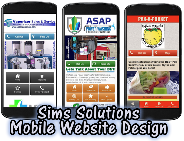 Sims Solutions offers Mobile Web Design | Responisve Web Design | www.simssolutions.com