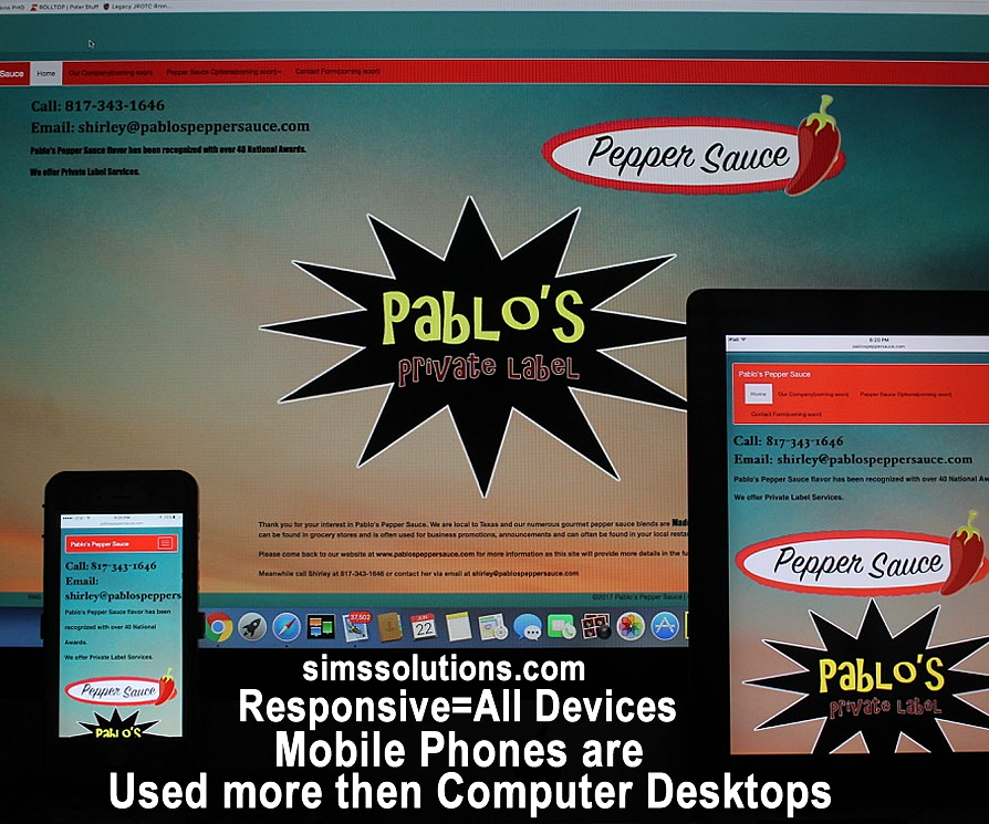 Responsive Web Design | Mobile Website Design by Sims Solutions